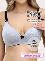  серыймеланж/черный